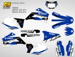 Наклейки на мотоцикл Yamaha WR 450F 2007, 2008, 2009, 2010, 2011 WR-250F 2007, 2008, 2009, 2010, 2011, 2012, 2013 BRWOK | MX Graphics мото-графика