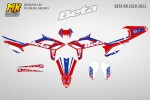 Наклейки на мотоцикл Beta RR 2020, 2021, 2022 Factory-21 | MX Graphics мото-графика