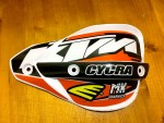 Наклейки KTM на защиту рук Cycra Pro Bend