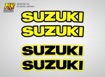 Наклейки на переднее крыло мотоцикла SUZUKI | MX Graphics мото-графика