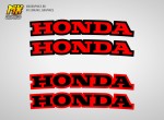 Наклейки на переднее крыло мотоцикла HONDA | MX Graphics мото-графика