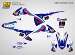 Наклейки KTM SX SXF 2016-2018 Russia