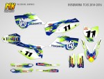 Наклейки Husqvarna TC 85 2014-2017 BGW Brush