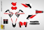 Наклейки на мотоцикл GasGas EC 2010, 2011. Серия Classic | MX Graphics мото-графика