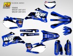 Наклейки на мотоцикл Yamaha WR 450F 2007, 2008, 2009, 2010, 2011 WR-250F 2007, 2008, 2009, 2010, 2011, 2012, 2013 Dark blue WRF | MX Graphics мото-графика